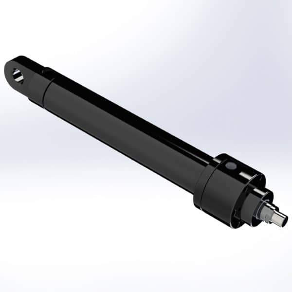 KHCC SERİSİ CETOP KAPAKLI ARKA MAFSAL BAĞLANTILI HİDROLİK SİLİNDİR