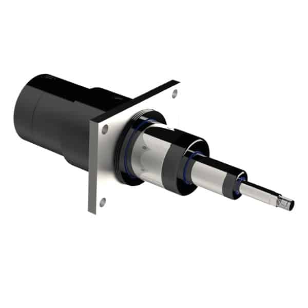 HTLSK_3K Serisi Ön Kare Flanş Bağlantılı Teleskopik Hidrolik Silindir