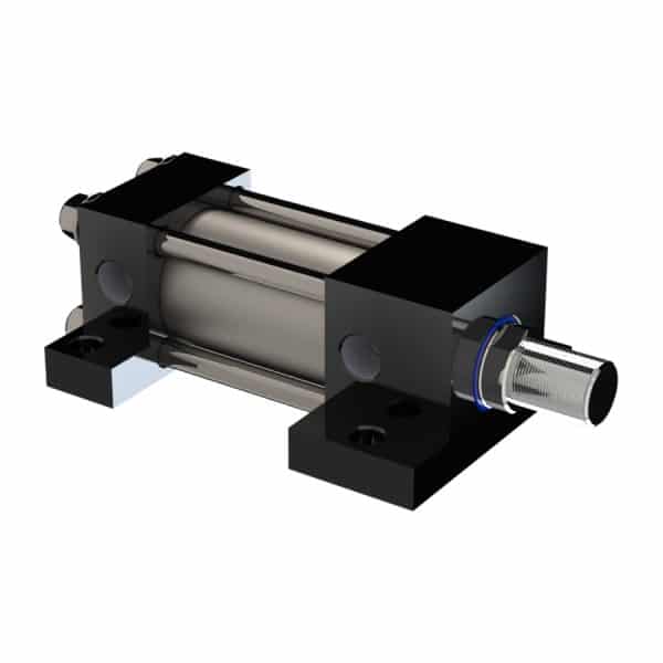 KHZC Serisi Kare Kapaklı Kulaklı Hidrolik Silindir