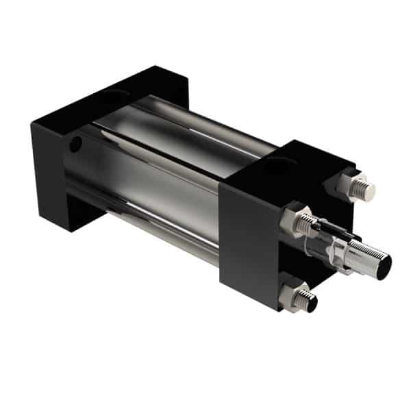 KMF2 Serisi Kare Kapaklı Kendinden Flanşlı Hidrolik Silindir