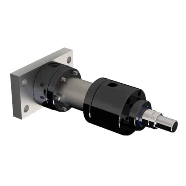 KHCD Serisi CETOP Kapaklı Arka Flanş Bağlantılı Hidrolik Silindir